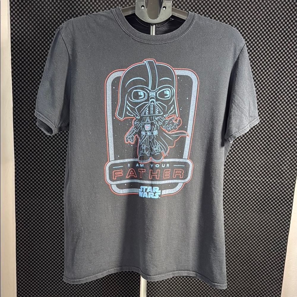 Funko Pop Star Wars T-Shirt with Cartoon Graphic “I am your Father”